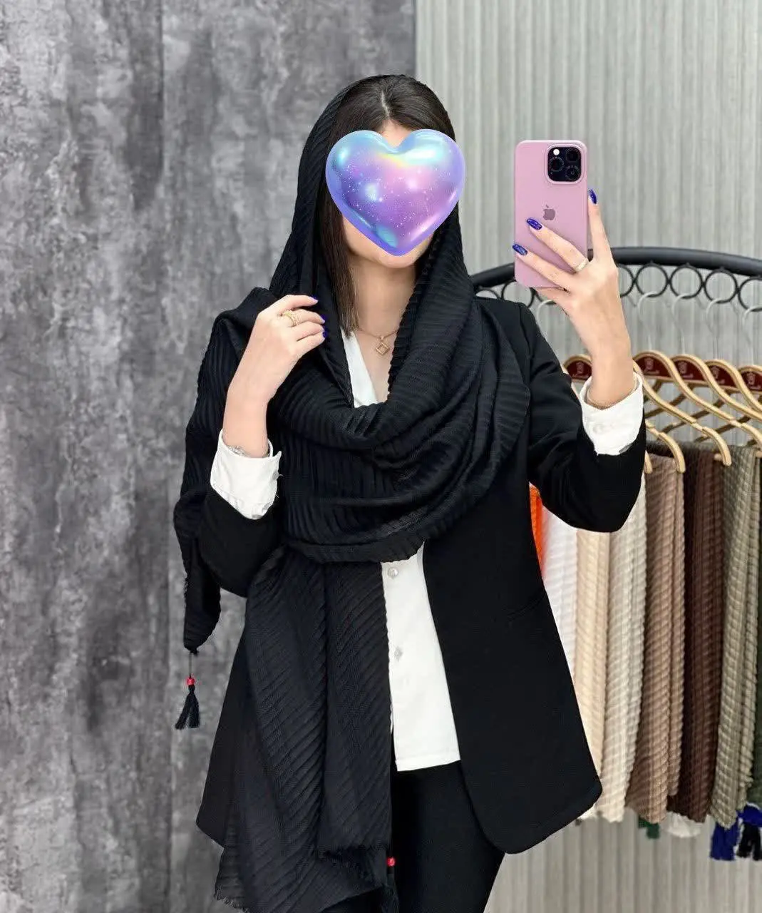 🎀 شال حصیری