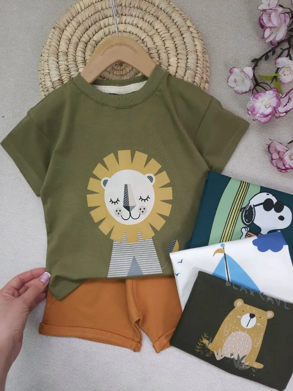 تیشرت شلوارک پسرانه سامی
