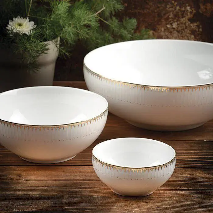 🍽 ست کاسه ۱۳ پارچه چینی زرین