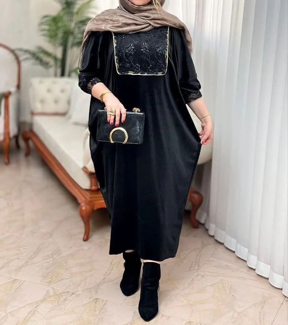 🛍نام: کفتان عبایی مخمل🍀
