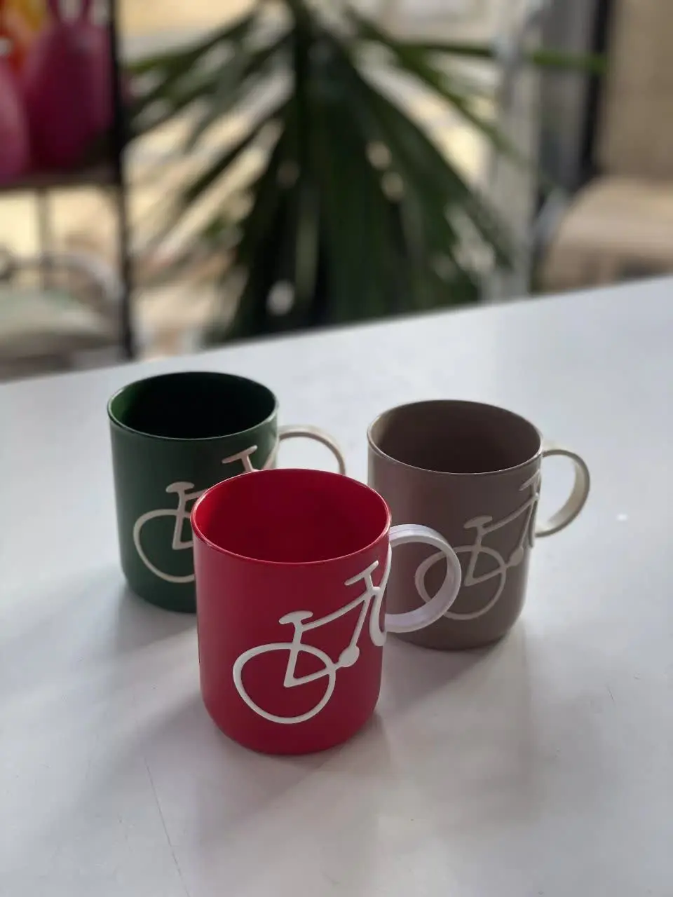 لیوان ضخیم مدل دوچرخه