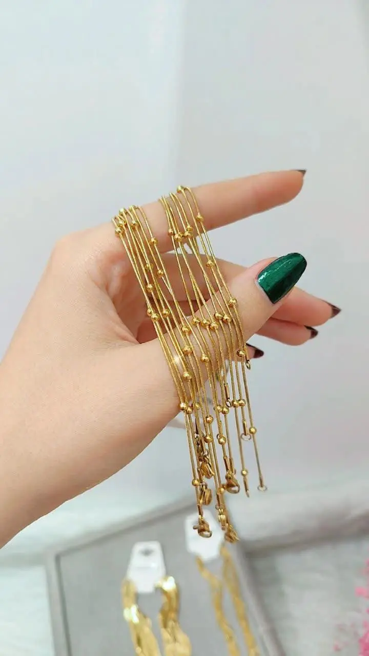 💍زنجیر ماری توپی 🤗