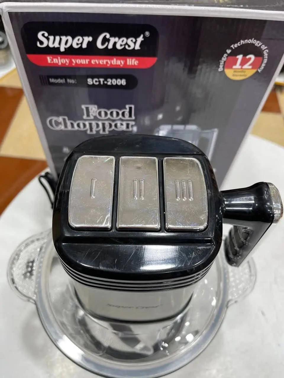 خردکن ۳/۵لیتر شیشه 
