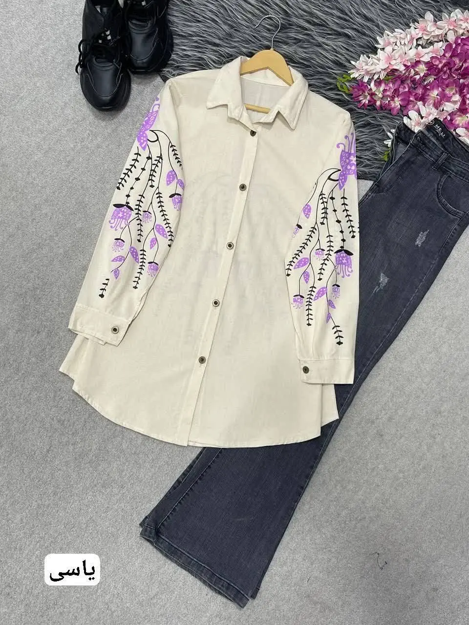 نام: شومیز مانتویی چاپی
