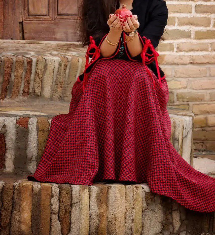 👚نام: ست دوتیکه یلدایی یاقوت ❤️❤️
