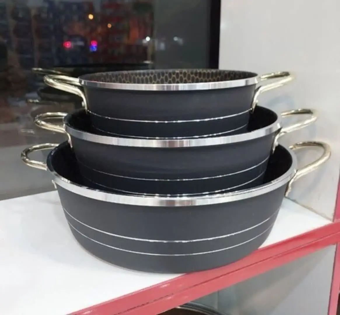 🎊ست تابه دو دسته طلایی🎊