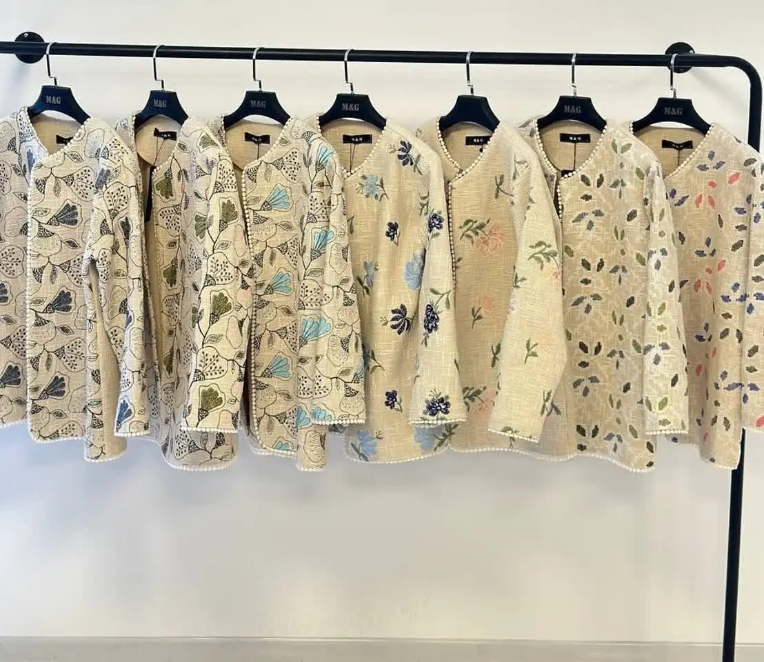 🌸لینن کنفی کتی مدل کاملیا
