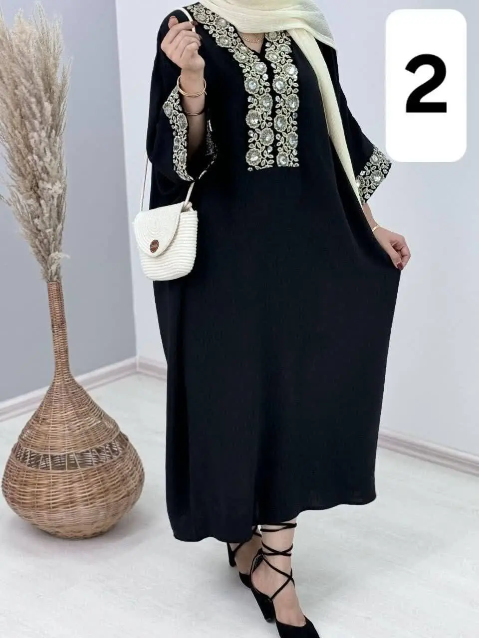 🛍نام: پیراهن بلند شکوفه🌱
