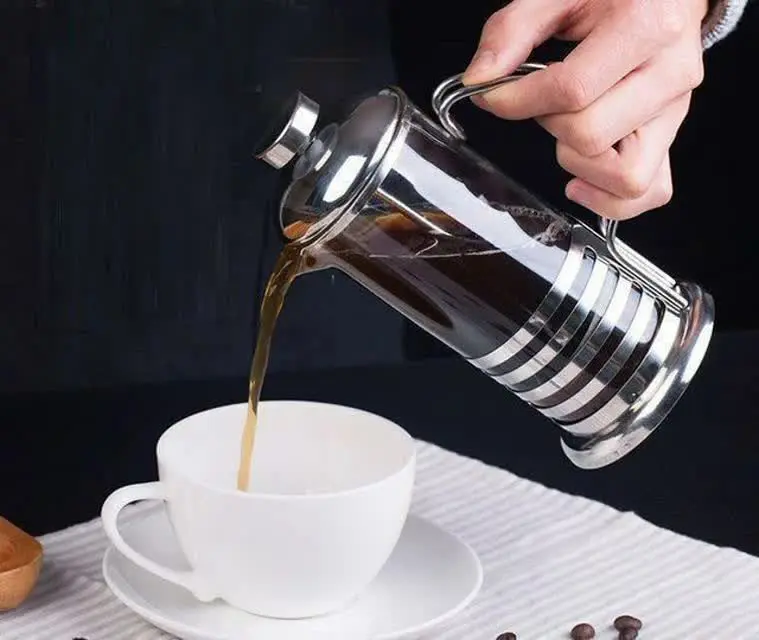 فرنچ پرس ۳۵۰ میل استیل
