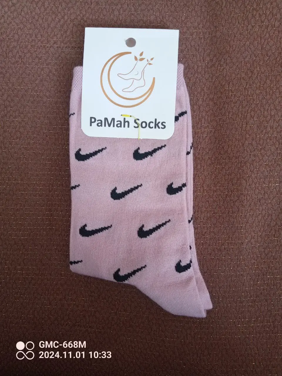 جوراب طرح نایک نیم ساق
