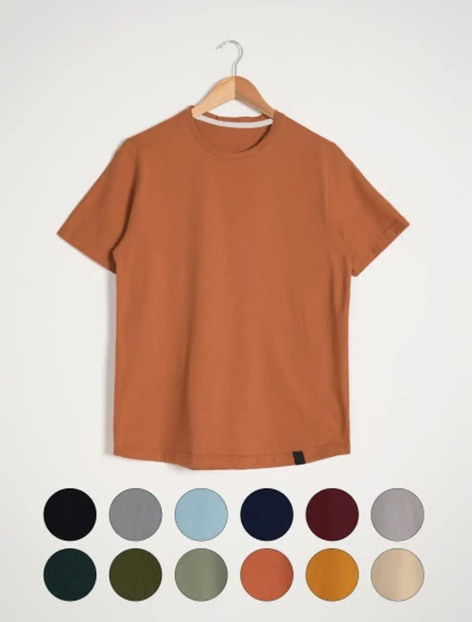 تیشرت ساده رنگی اسپرت

