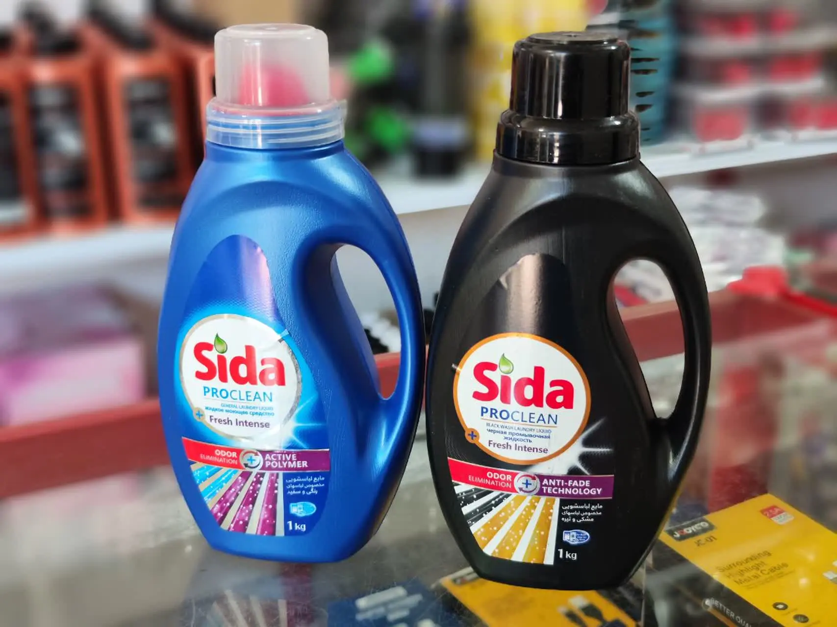 مایع لباسشویی و مشکین شوی ۱ لیتری سیدا
