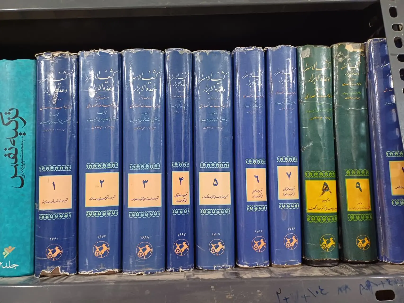 📚کشف الاسرار و عده الابرار، ۱۰جلد
