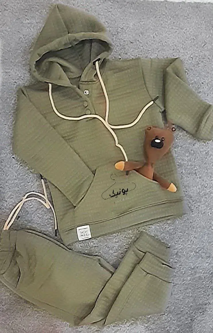 🌿لباس و شلوار طرح مربع
