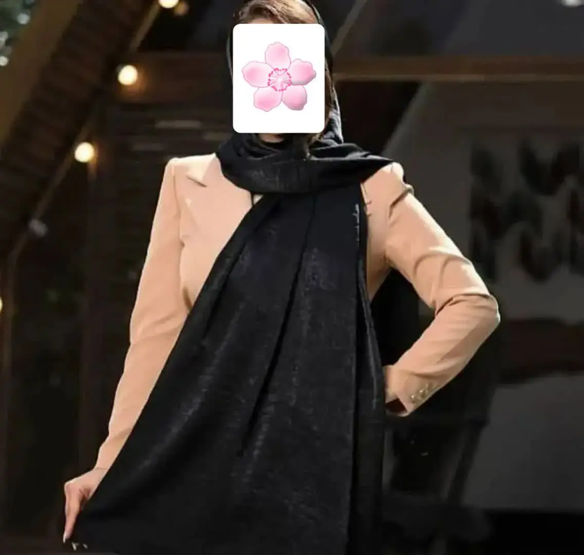 🌸شال کوپرا ساده