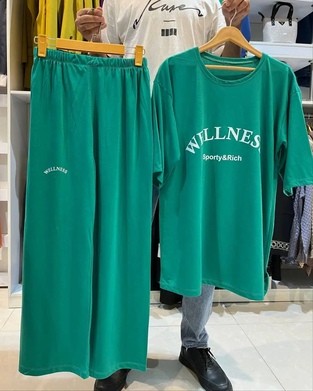 🖋نام: ست تیشرت شلوار ریحانه
