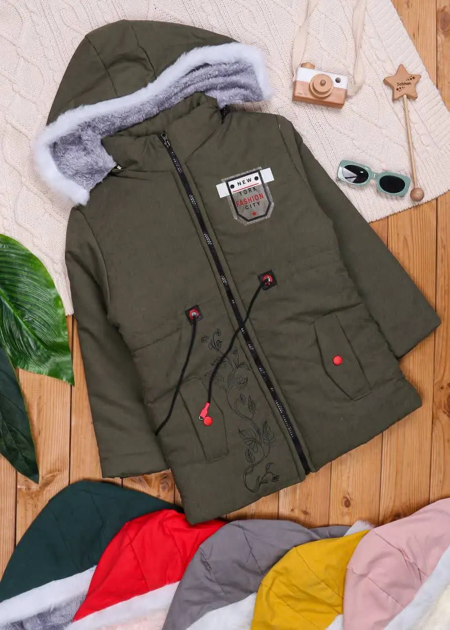 🎄کاپشن دخترانه میکرو چاپ گل...