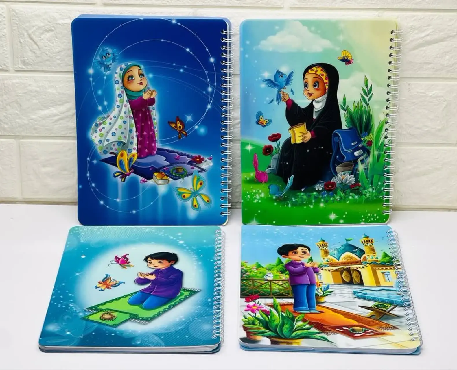 ⚜دفتر ۵۰برگ سیمی طلقی خط دار