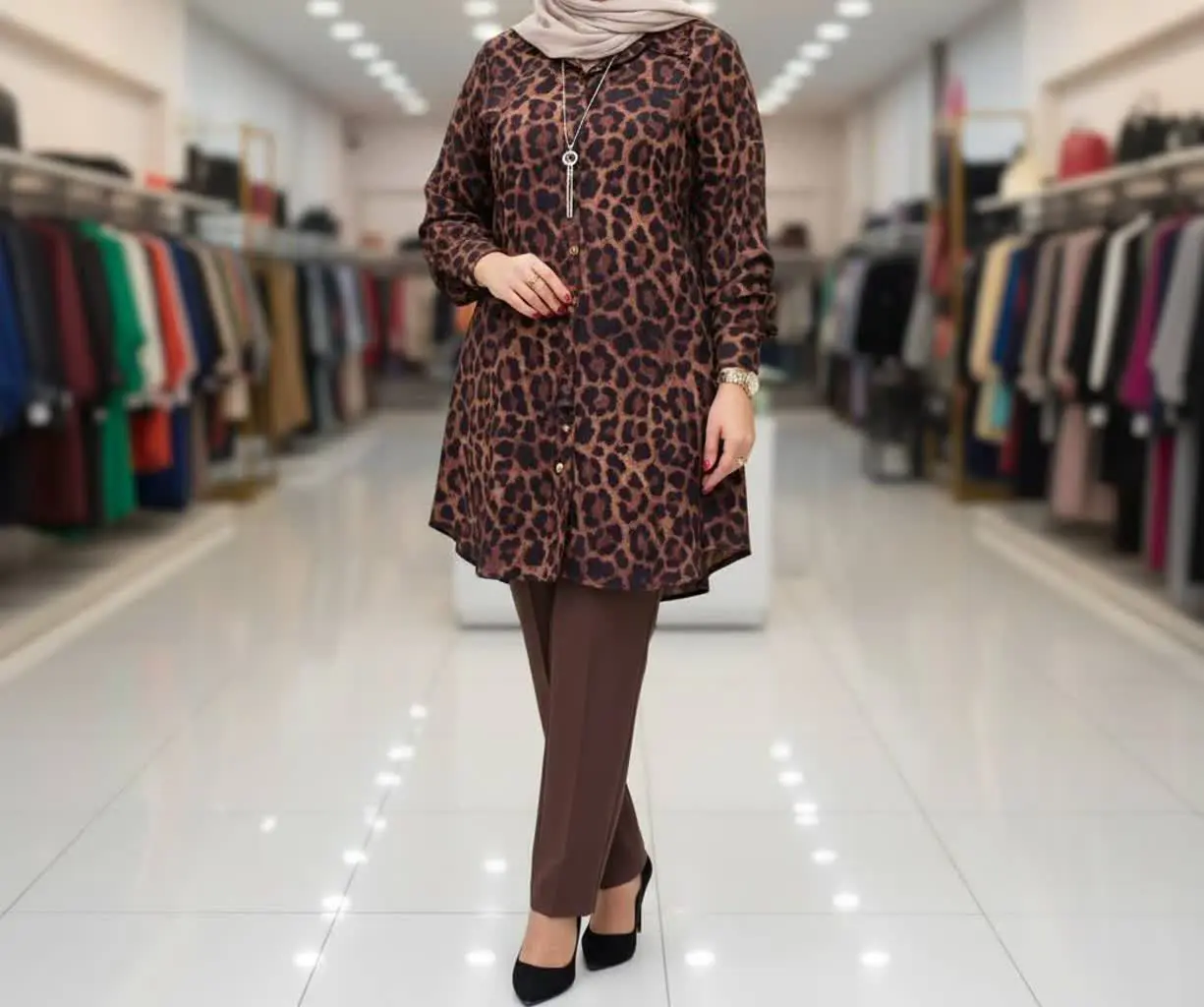 شومیز پلنگی