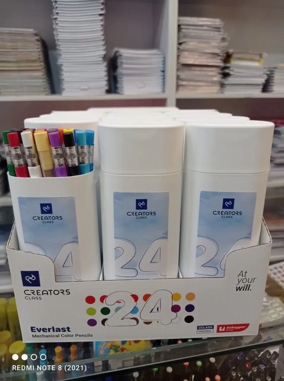 مداد رنگی ۲۴ رنگ اتودی اورلست کریتورز سی کلاس 
