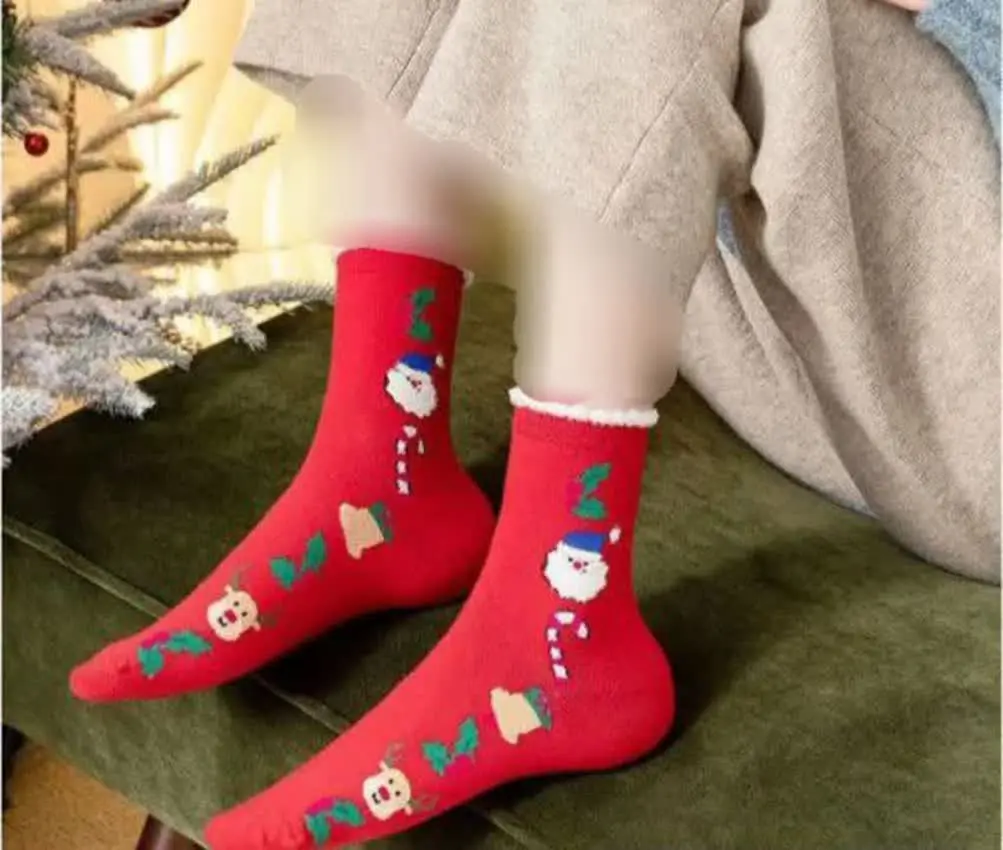 🧦جوراب نیم‌ساق بابانوئل🎄
