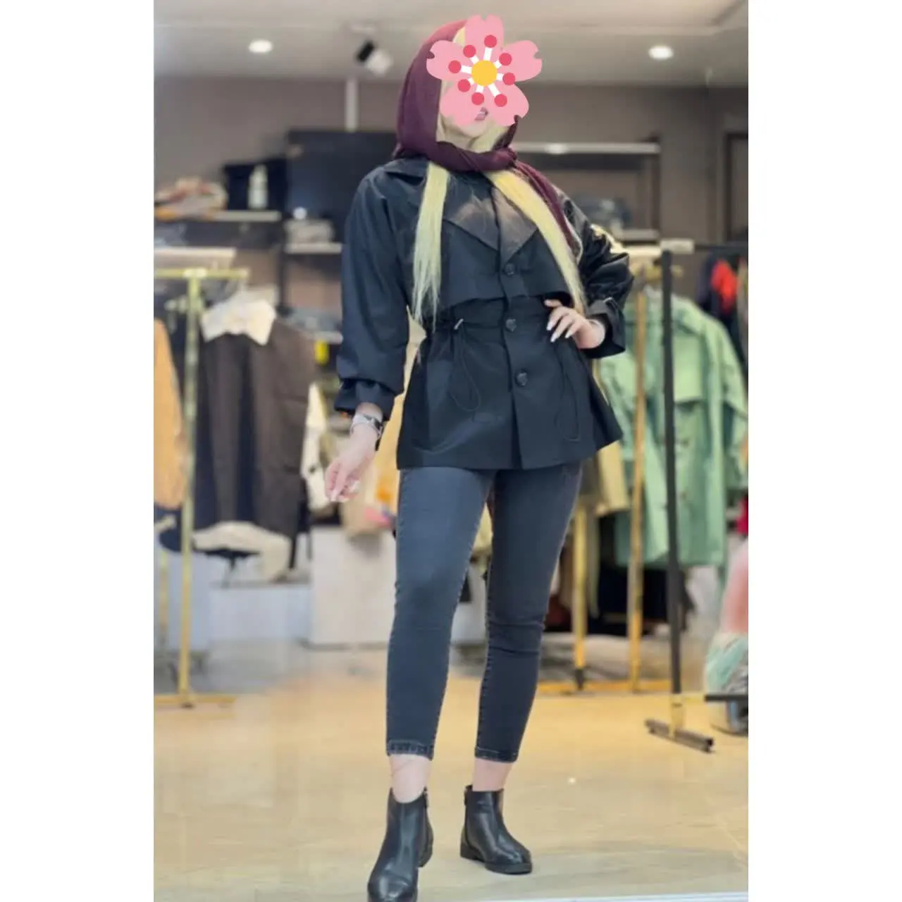 🛍️نام محصول: مانتو ساچلی
