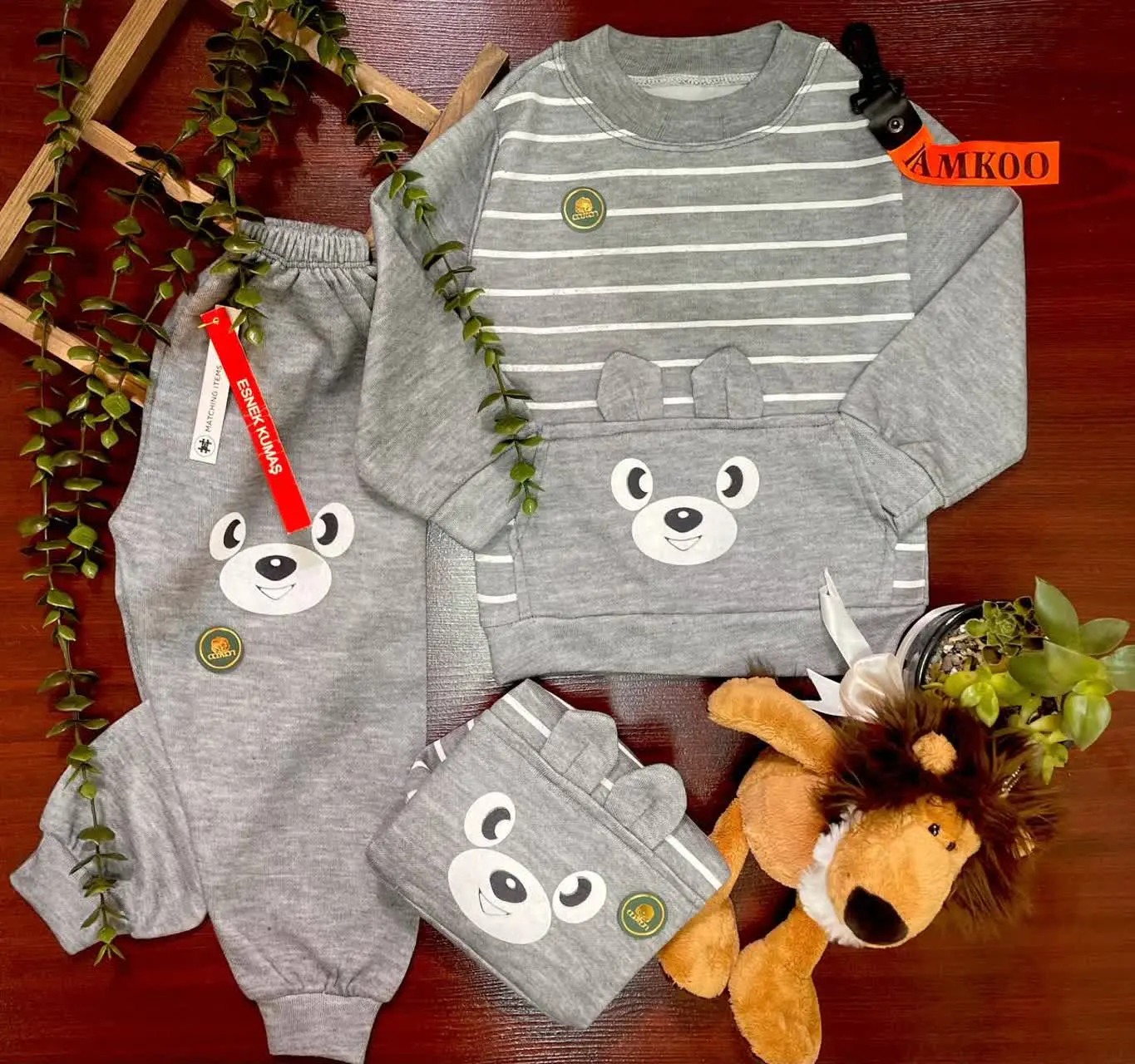 🍓بلوز شلوار ⚽️🏀🏈 جیب کانگرویی
