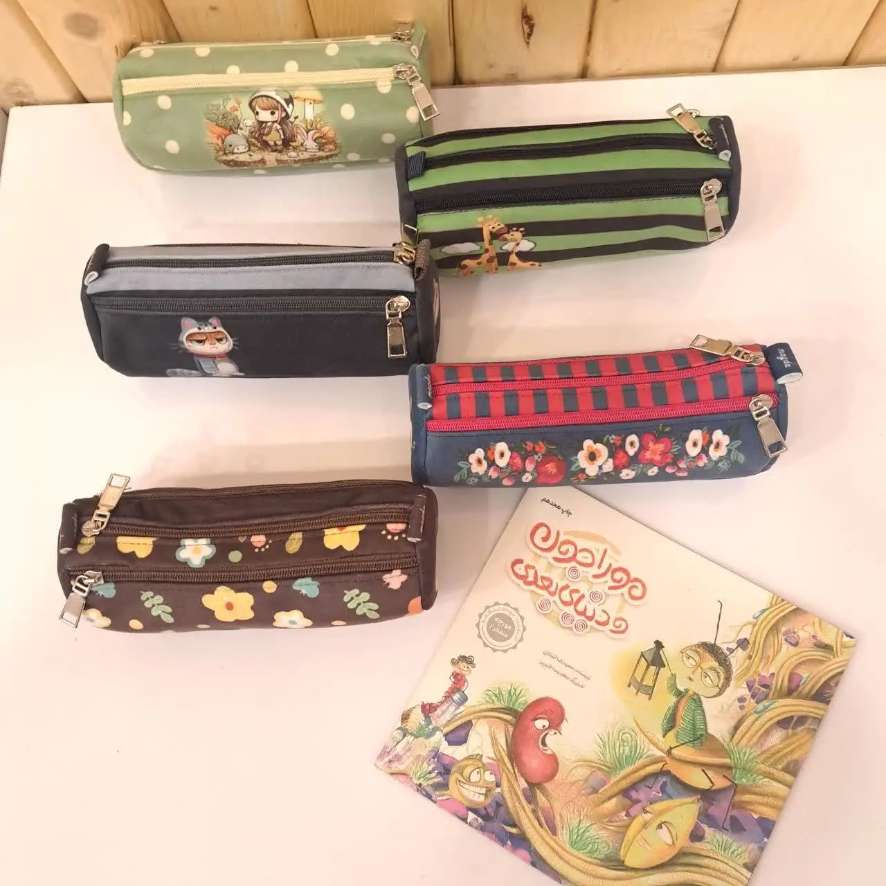 🎀جامدادی سه زیپ گرد😍 آوردیم براتون 
