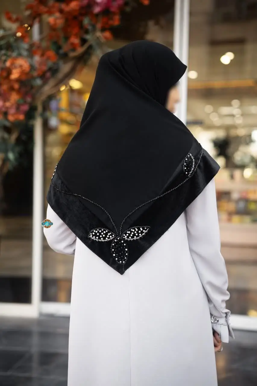 روسری جواهردوزی کد۱۸