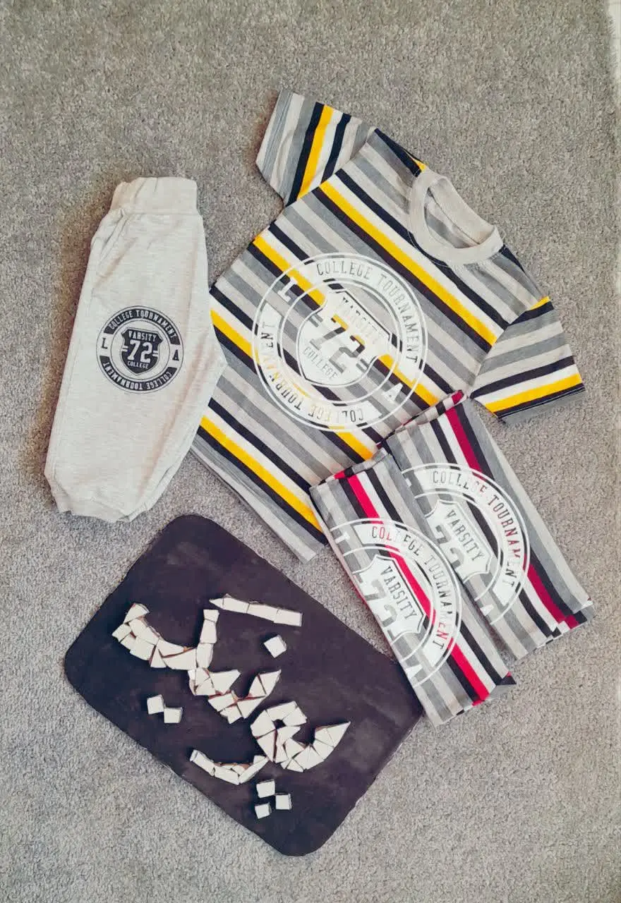 تیشرت و شورتک پسرانه
