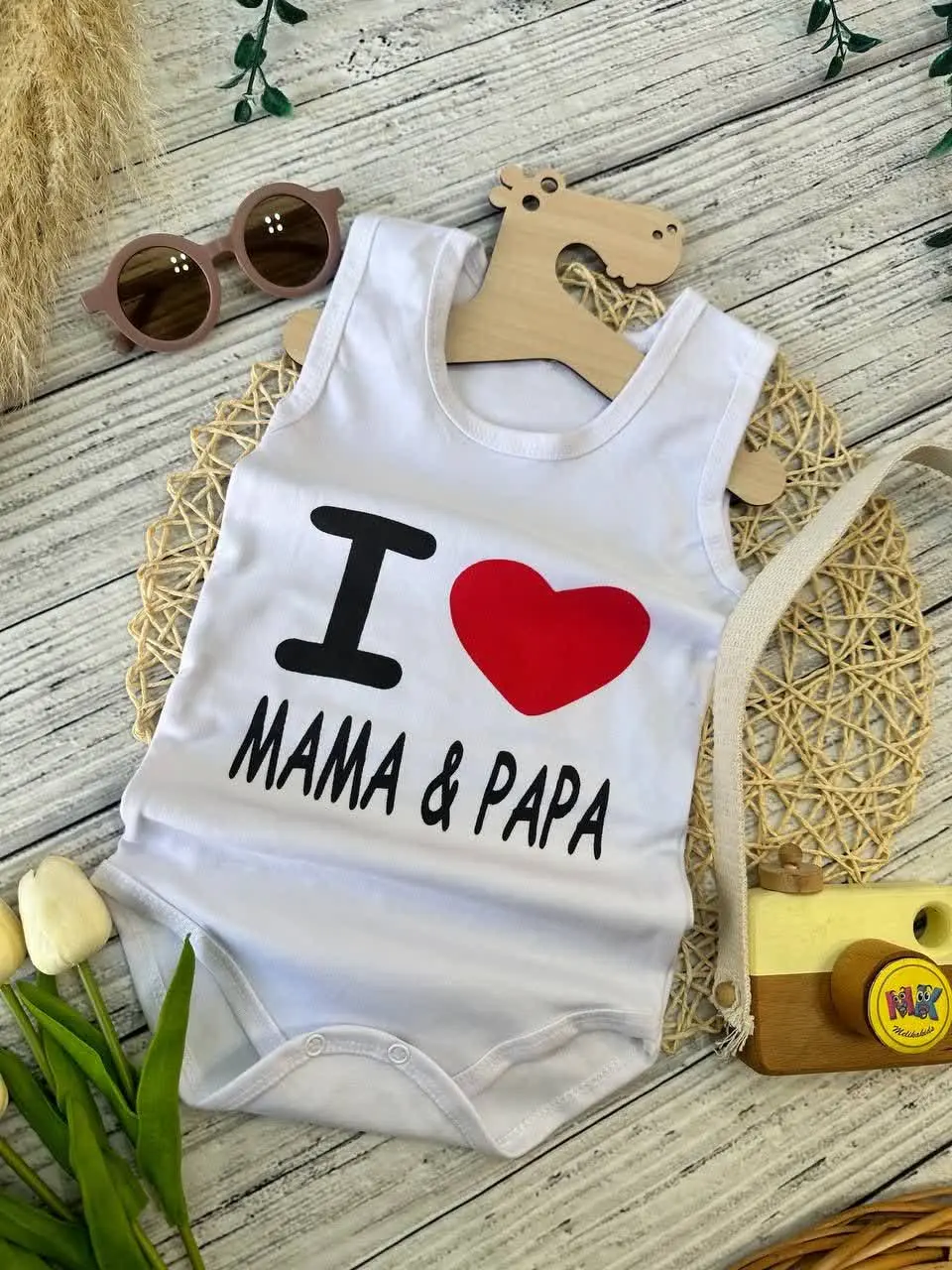 بادی زیردکمه طرح لاو نوزادی و کودک کد ۱۱۸۰۲۱ 
