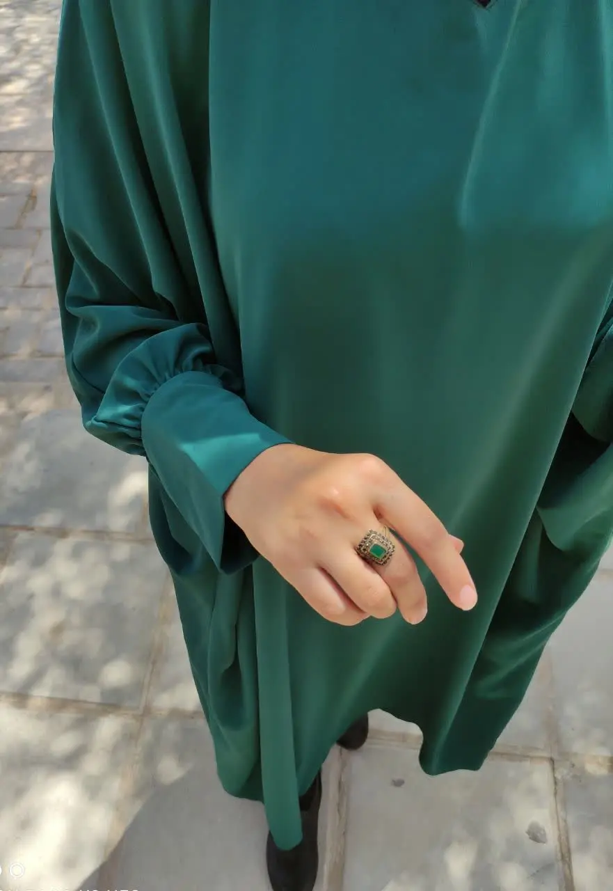 ✅عبا ساده سبز
