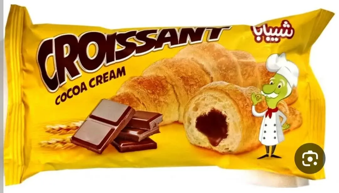 کیک کروسان شیبابا
