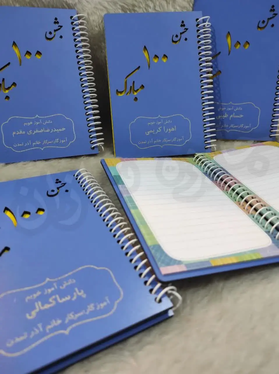 دفتر چه های جشن ۱۰۰ سفارش م...