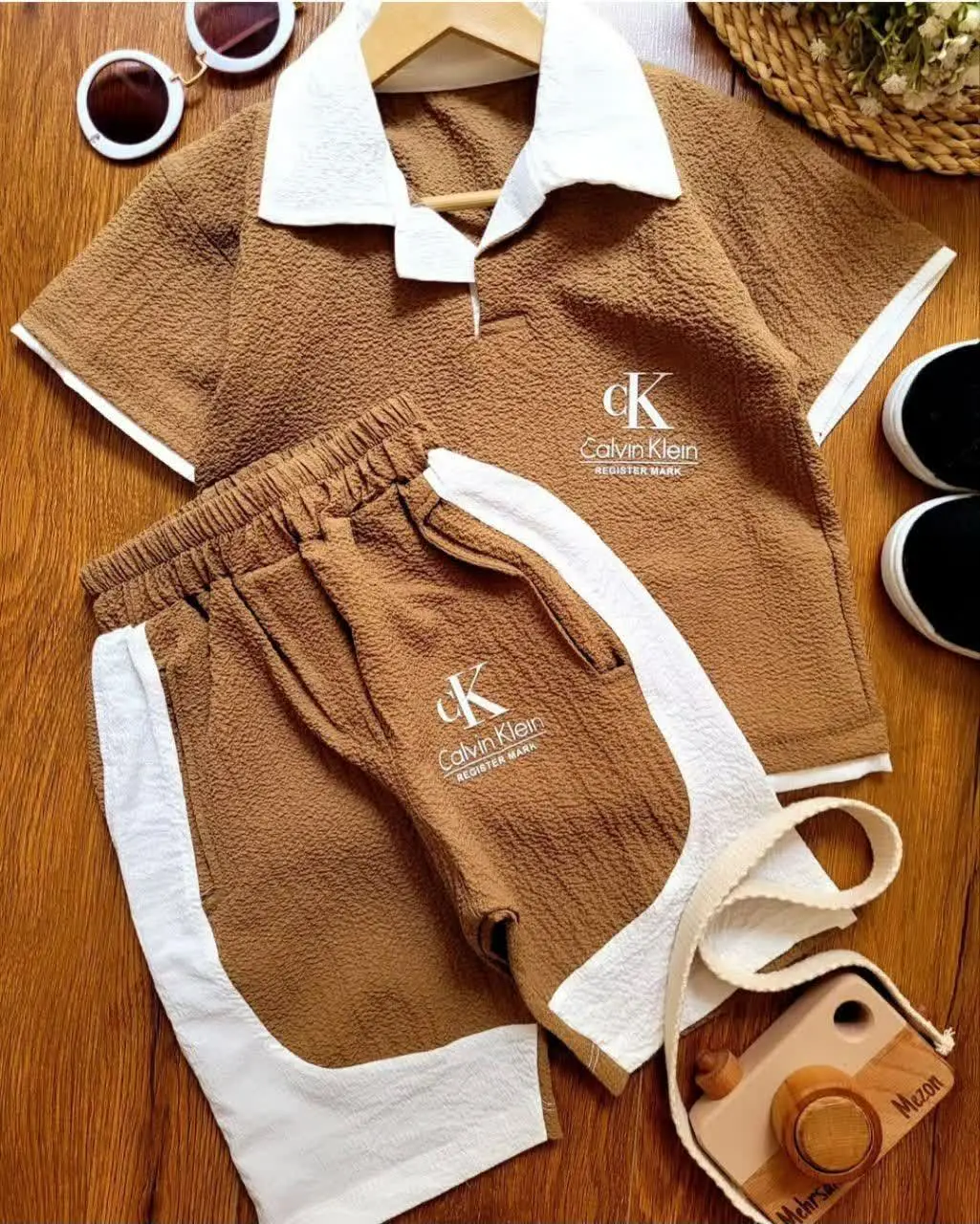 👚 نام: تیشرت شلوارک پفکی
