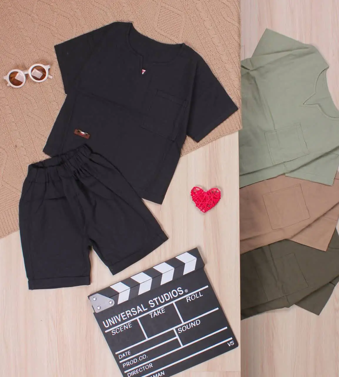 👫تیشرت و شلوارک کبریتی کوبایی👫
