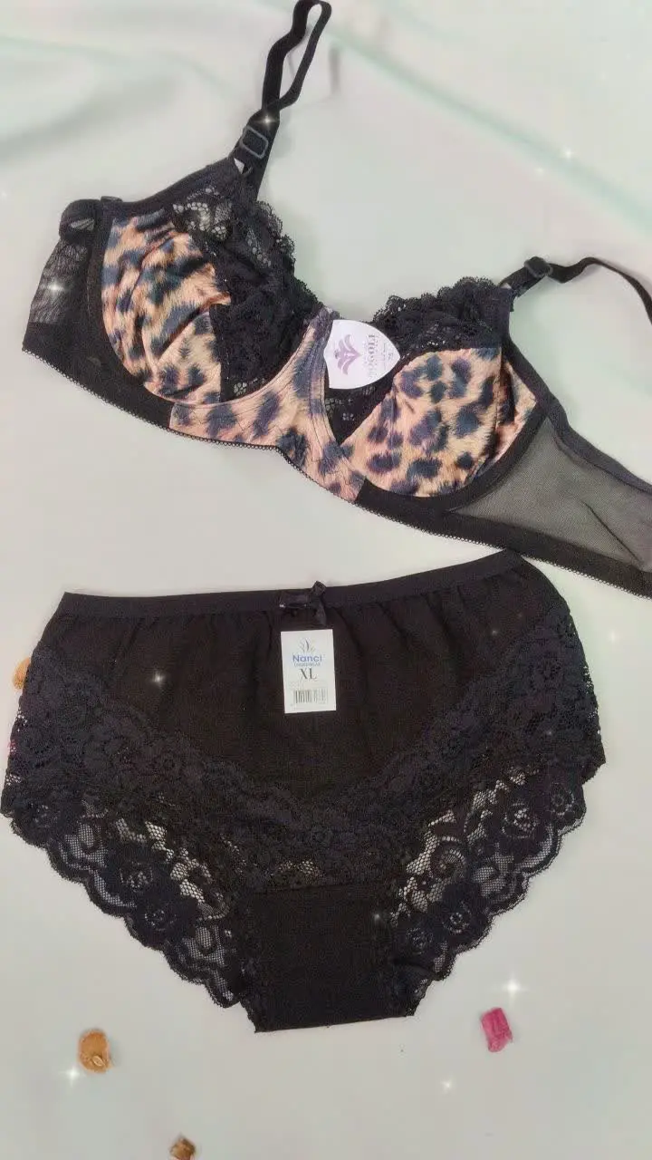 ببین ترکیب این سوتین و یه شورت نخی فانتزی چقدر خوشگل میشه 🤩🤩
