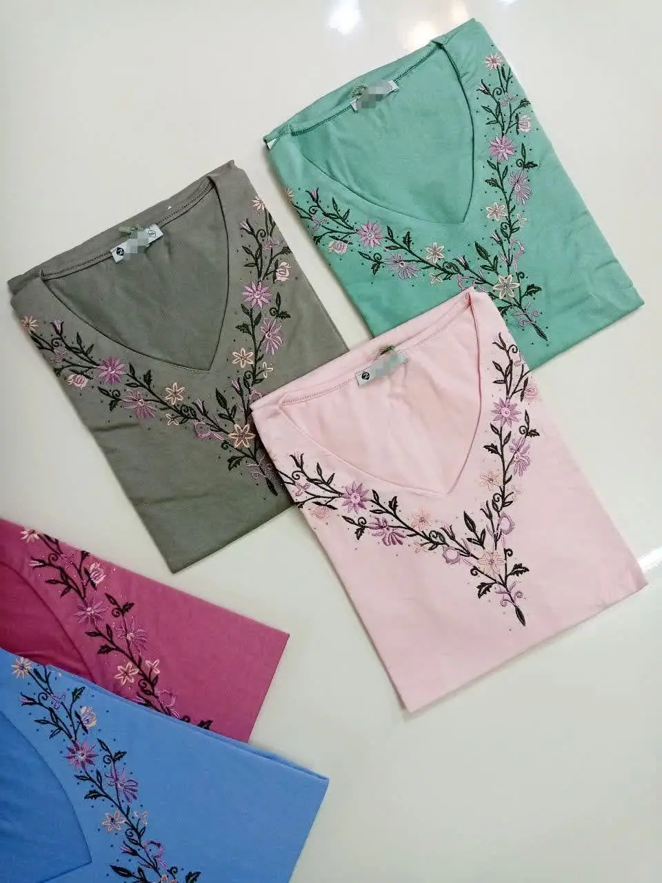 🌿 قواره دار و پایین بلوز چا...