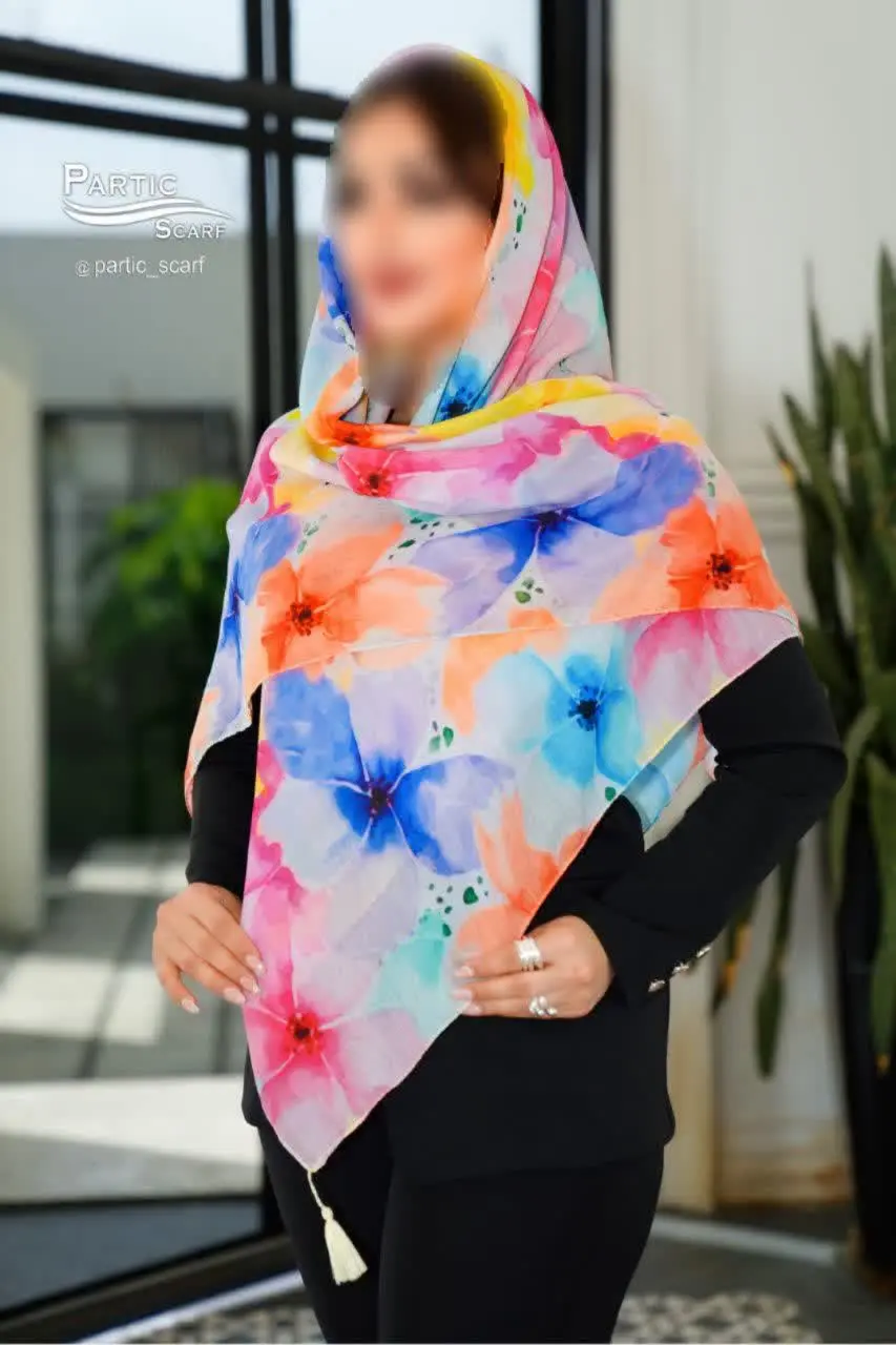 ✨#روسری_نخ_اسپان
