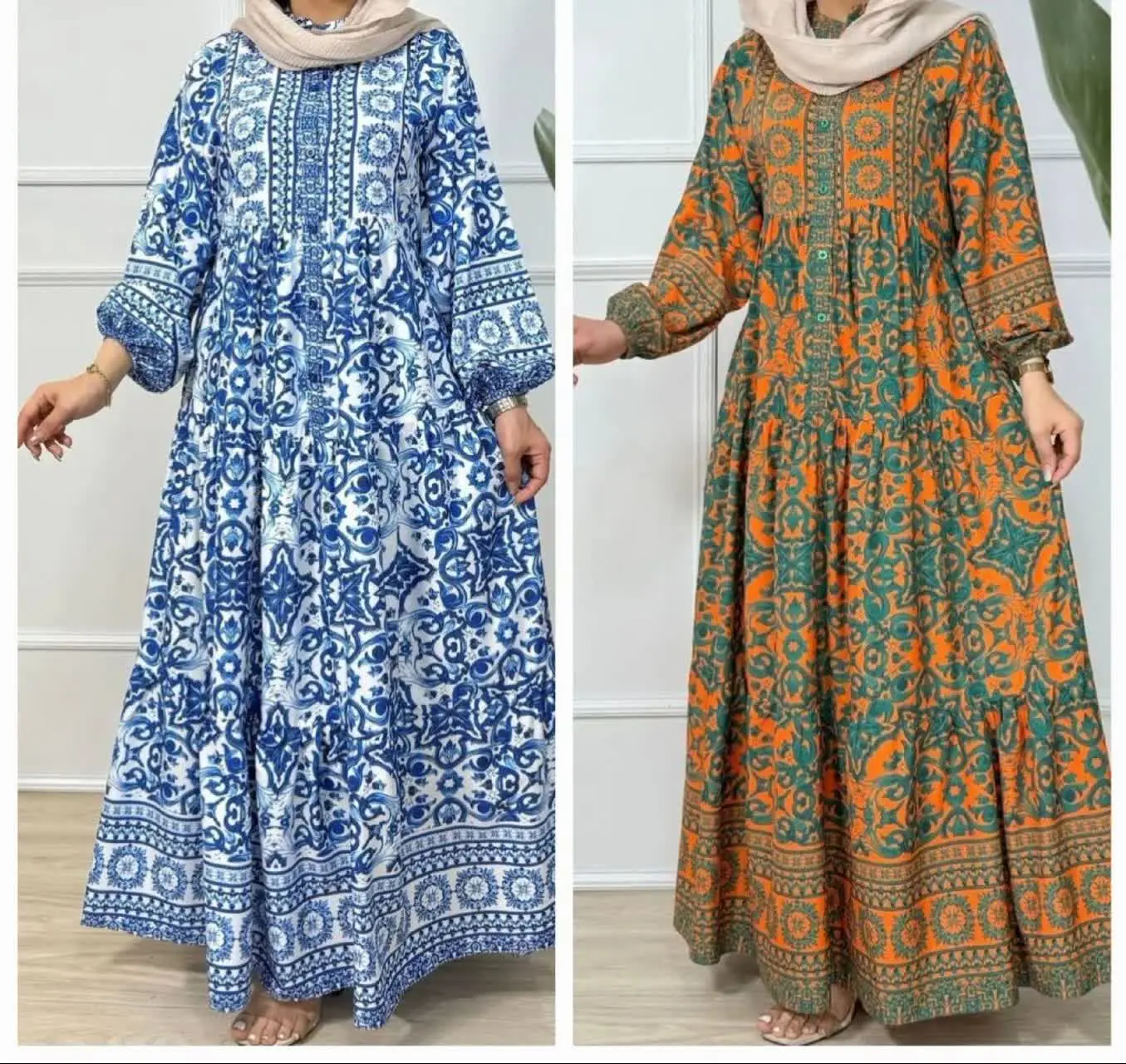 🛍نام: پیراهن ساحلی قواره دار🍃