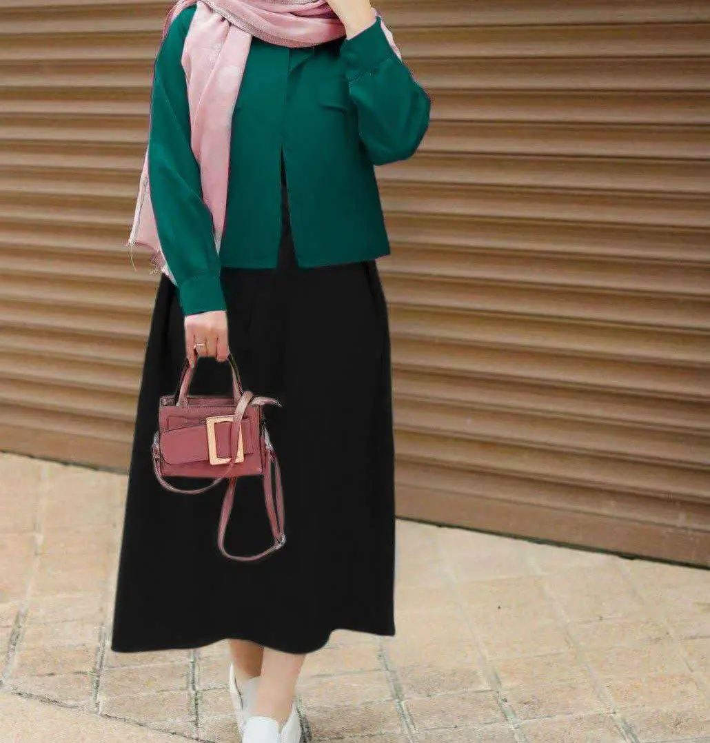 🌙نام: ست کت و سارافون پرنیان
