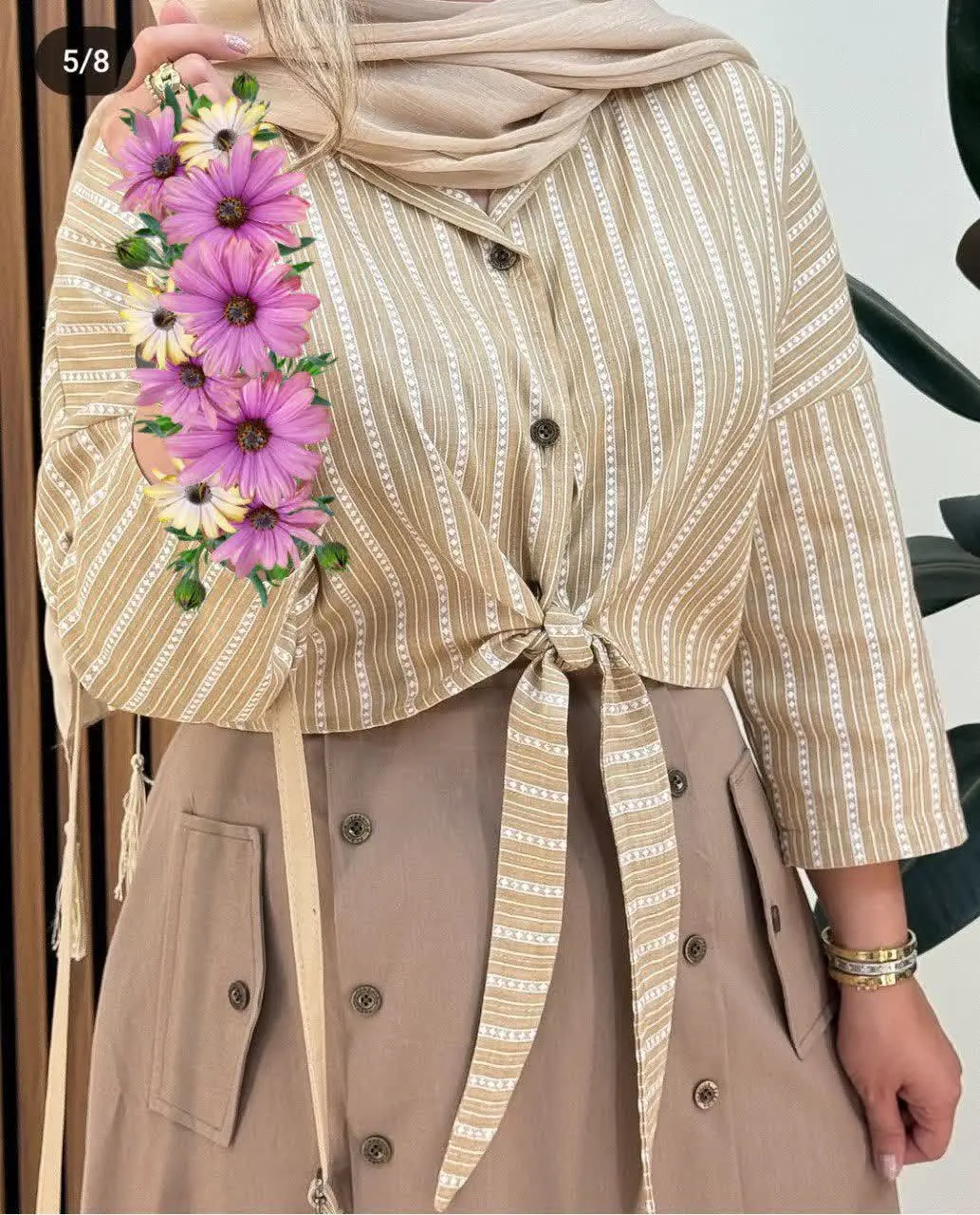 👚نام: شومیز دامن  لاریس