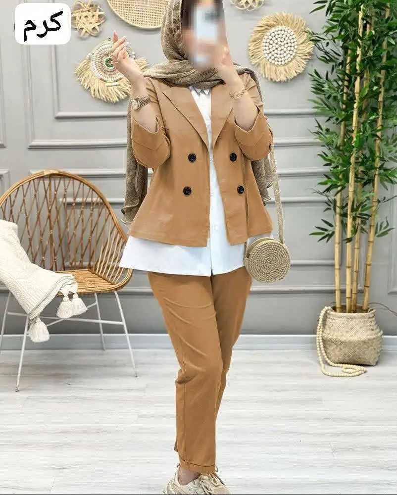 👚 نام: ست سه تیکه پریا ✔️
