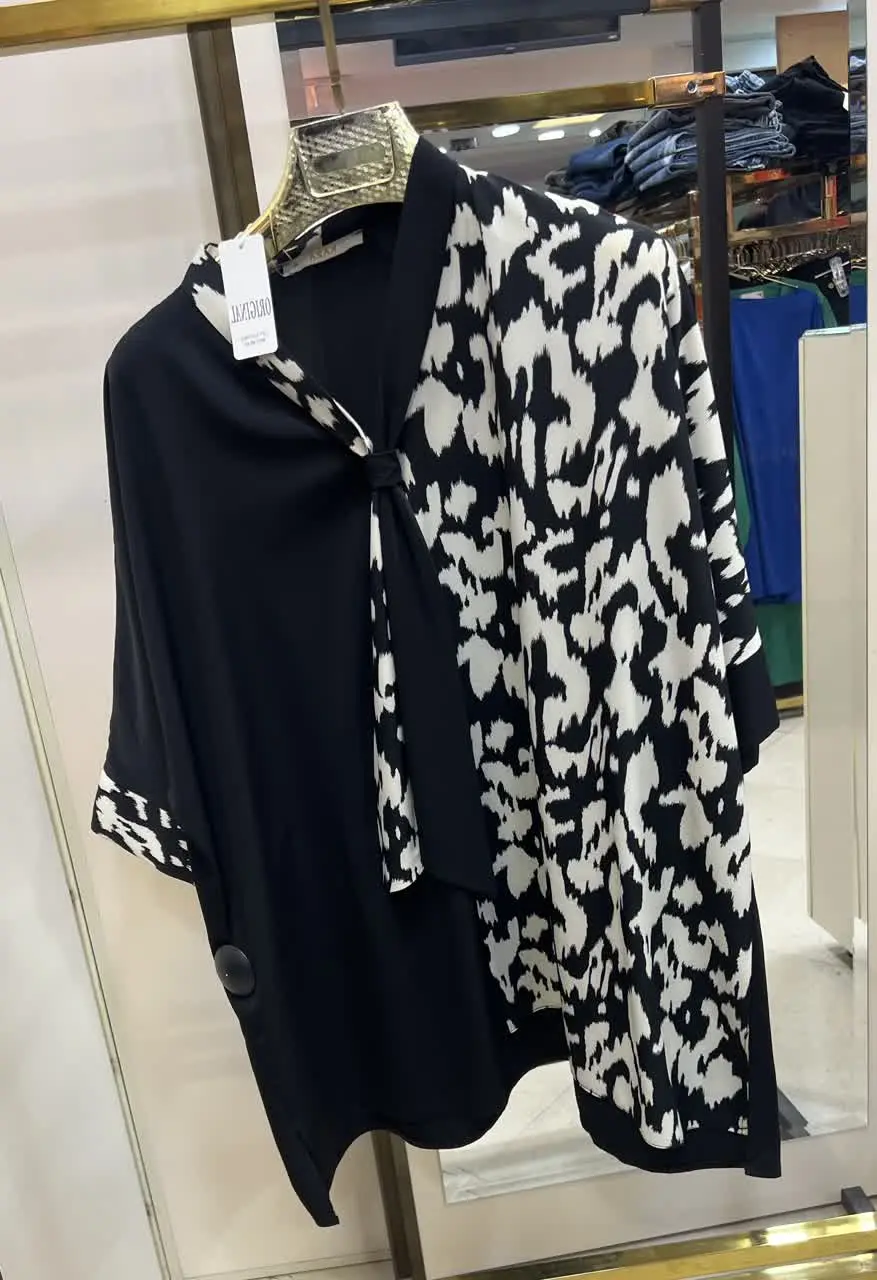 ❣️ شومیز الیزه یقه کراباتی