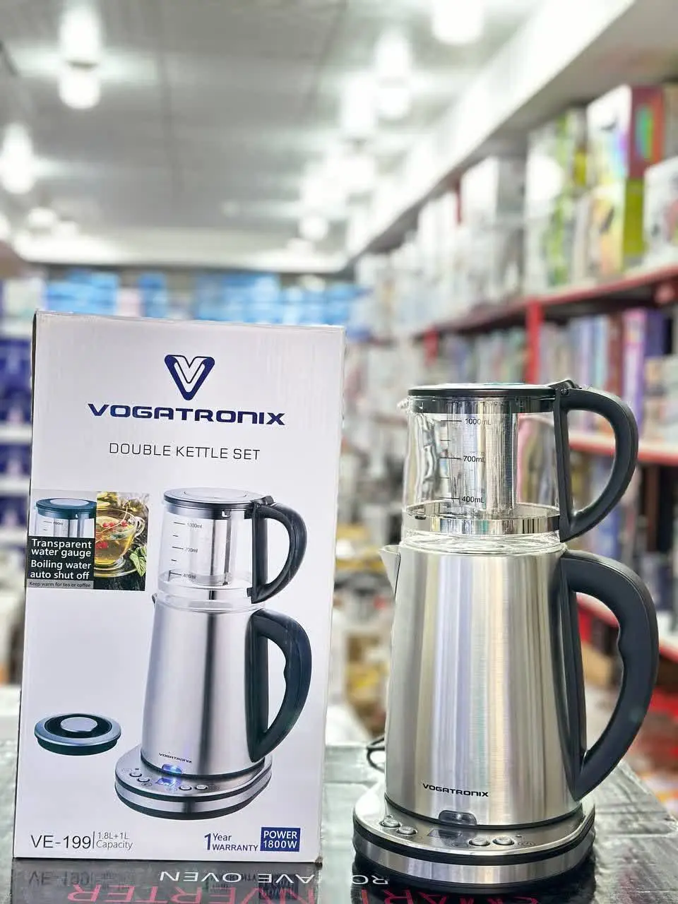 چای‌سازروهمی‌‌ تمام لمسی ووگاتی
