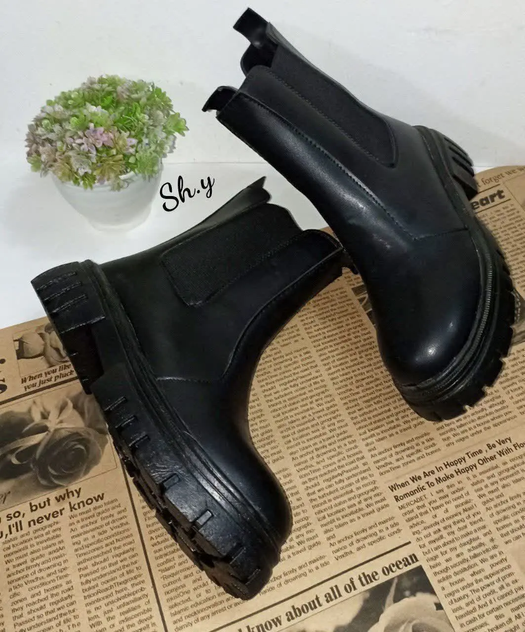 نام: نیم بوت بغل کش