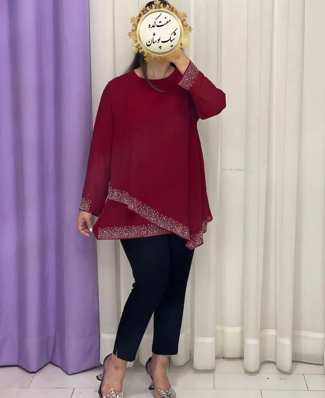 🖋نام: شومیز نگین برفی
