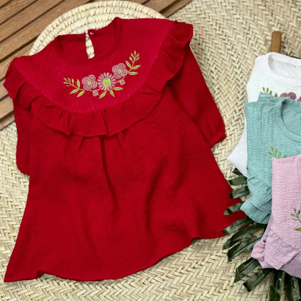 سارافون پفکی گلدوزی
