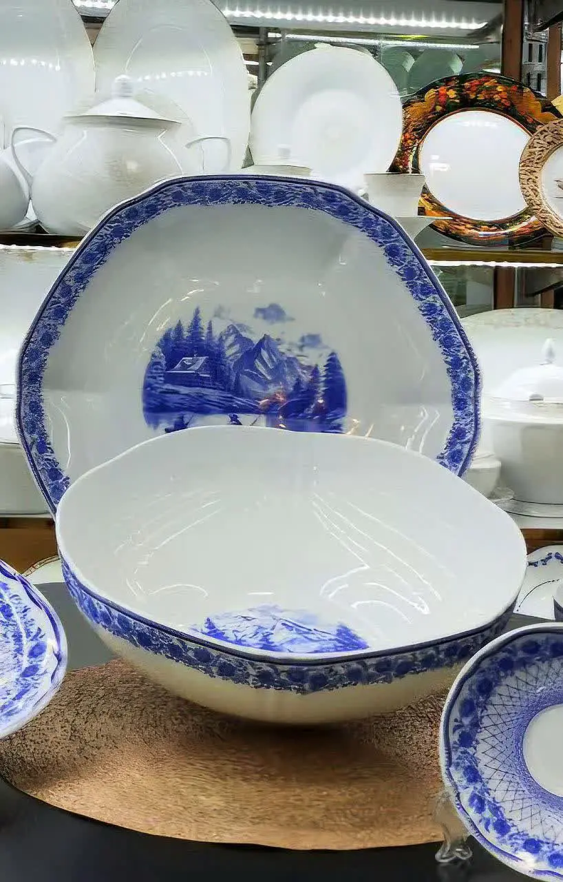 🍽 قاب و قدح چینی چینی زرین