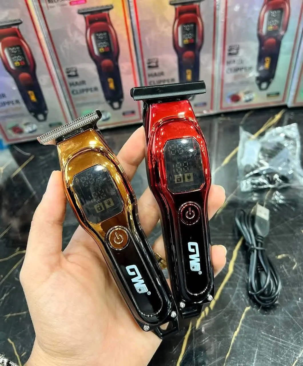 ماشین اصلاح دیجیتال اصل Gw💥